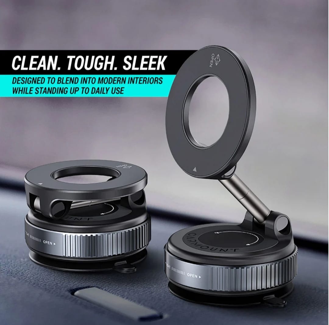 Vacuum Suction Magnetic phone holder