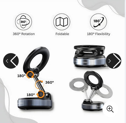 Vacuum Suction Magnetic phone holder