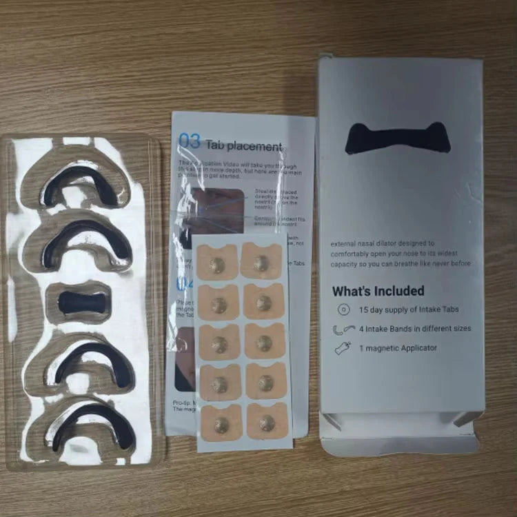Magnetic Breathing Nasal Strip