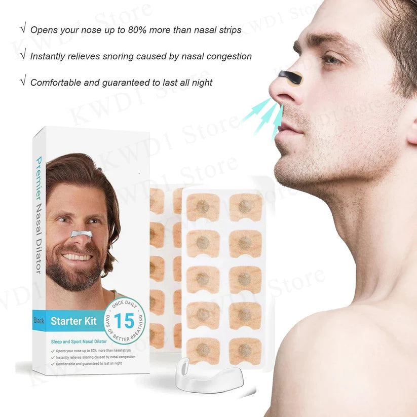 Magnetic Breathing Nasal Strip